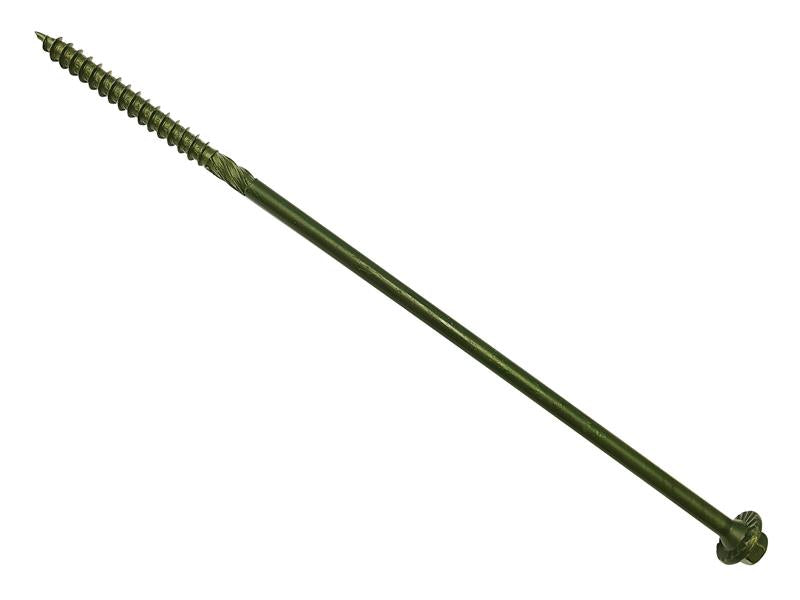 ForgeFix Timber Fixing Screws Green Treated 6.3 x 250mm Bag 20