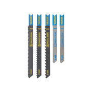 Irwin® HCS/HSS U-Shank Jigsaw Blade Set, 5 Piece IRWIN® - RockBottom Northampton