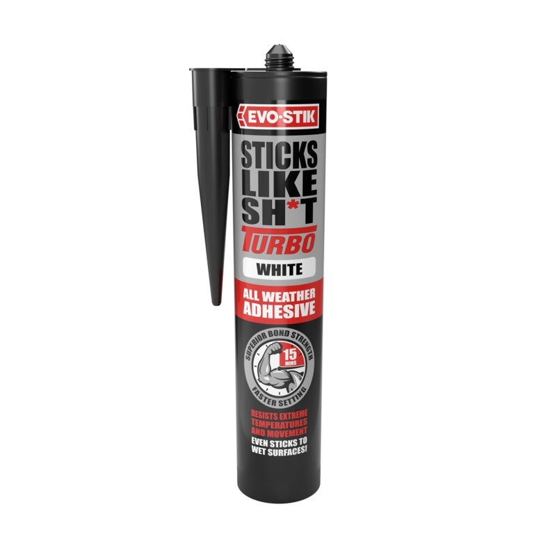 Evo-Stik Sticks Like Sh*t Turbo White 290ml