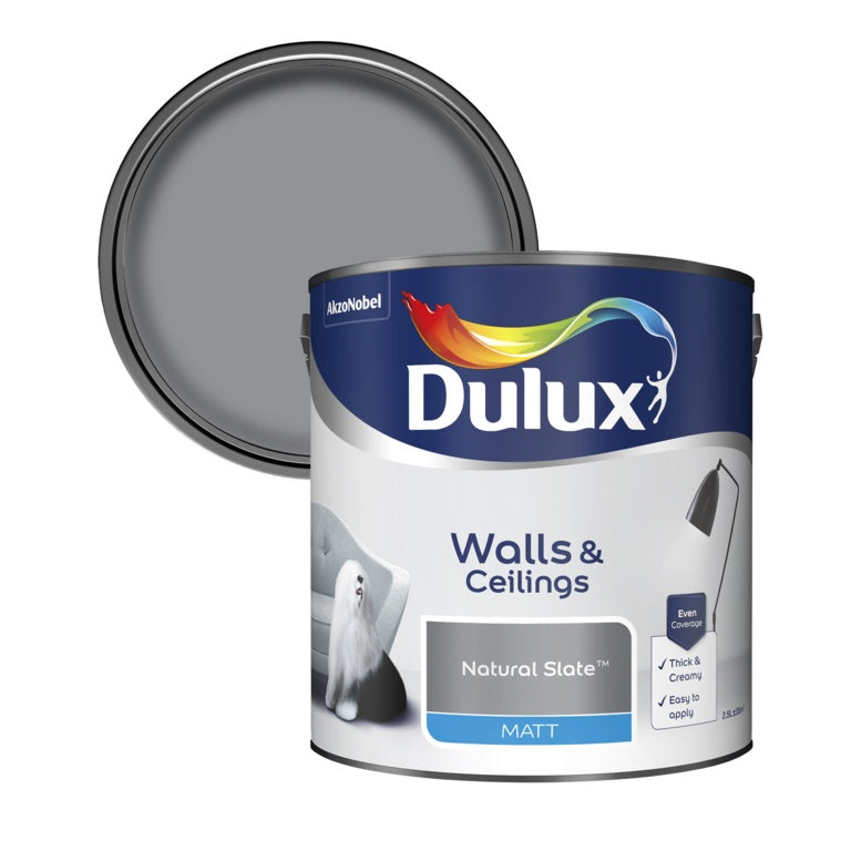 Dulux Matt 2.5L Natural Slate