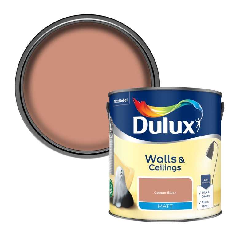 Dulux Matt 2.5L Copper Blush