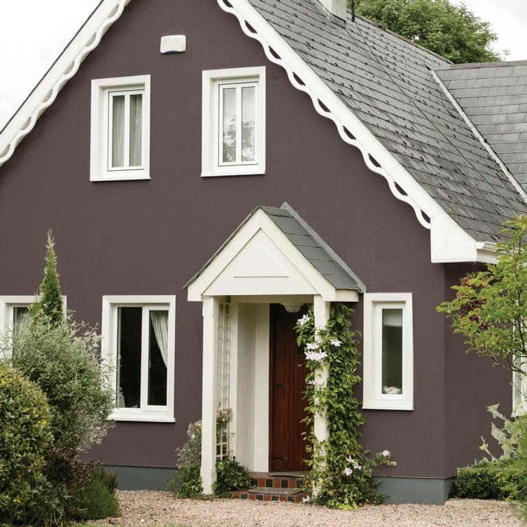 Sandtex Smooth Masonry Paint 5L Bitter Chocolate