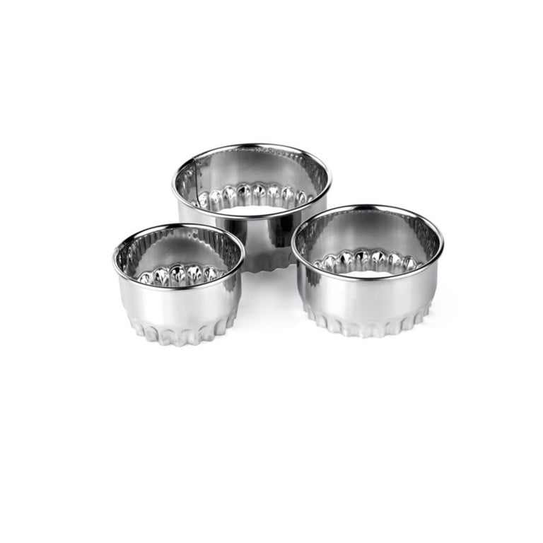 Tala Crinkled Pastry Cutters Set 3