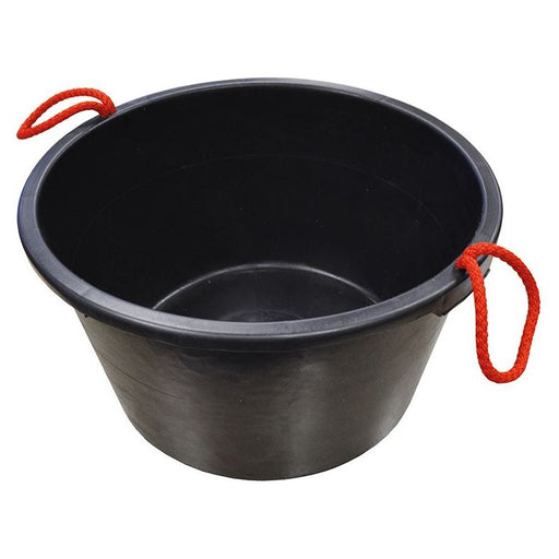 Faithfull Builder's Bucket 40 litre (9 gallon) - Black Faithfull - RockBottom Northampton