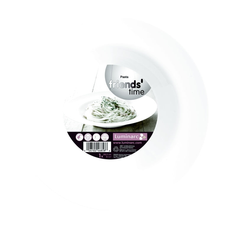 Luminarc Friends Time Pasta Plate 29cm