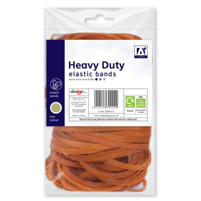Ig Design Heavy Duty Elastic Bands 50g