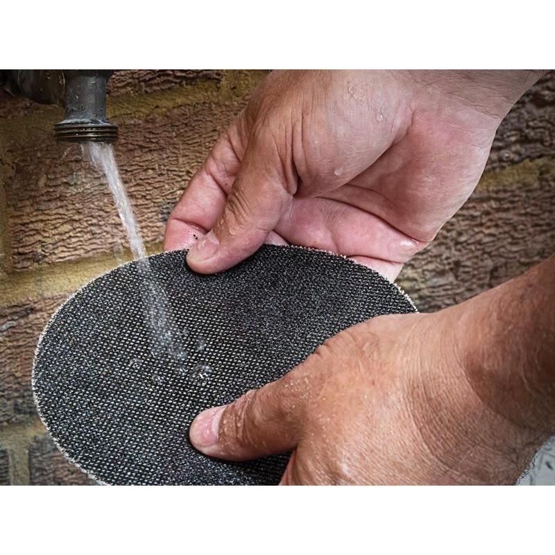 Trend Mesh Random Orbital Sanding Disc 125mm x 80G (Pack 5) Trend - RockBottom Northampton