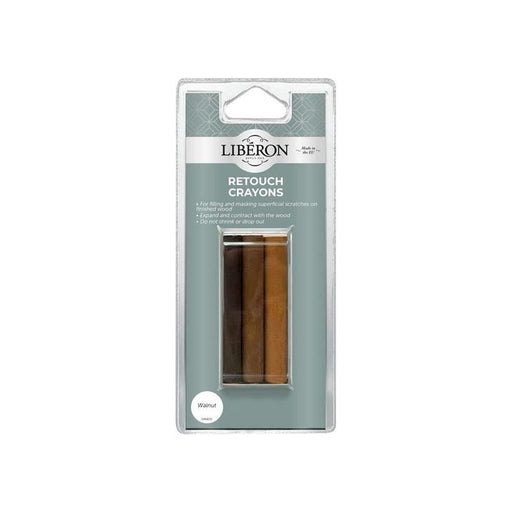 Liberon Retouch Crayons Walnut (3 Pack) Liberon - RockBottom Northampton