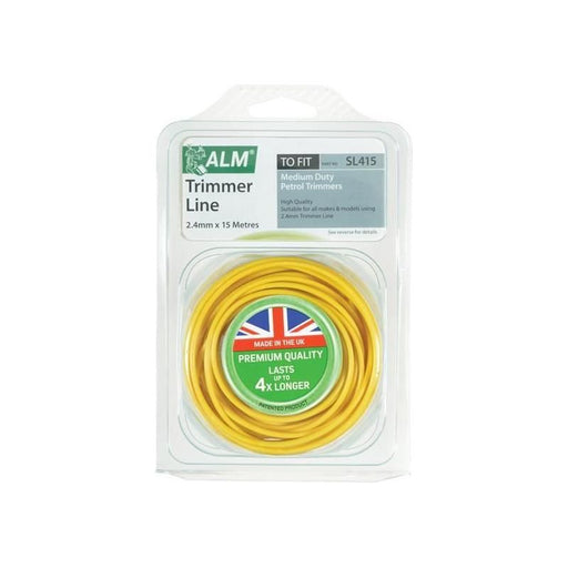 Alm Manufacturing SL415 Medium-Duty Petrol Trimmer Line 2.4mm x 15m ALM Manufacturing - RockBottom Northampton 