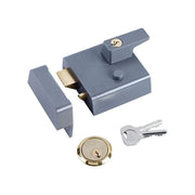 Yale Locks P1 Double Security Nightlatch 60mm Backset DMG Dark Grey Finish Visi Yale Locks - RockBottom Northampton