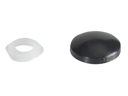 ForgeFix Domed Cover Cap Black No. 6-8 ForgePack 20