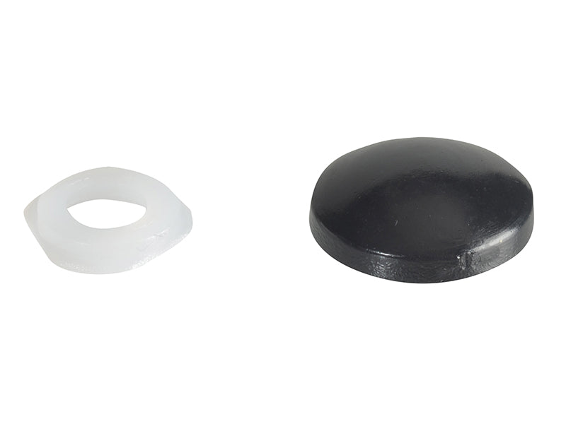ForgeFix Domed Cover Cap Black No. 6-8 ForgePack 20