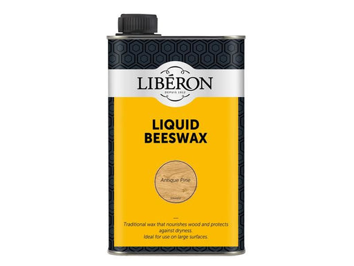 Liberon Liquid Beeswax Antique Pine 500ml Liberon - RockBottom Northampton