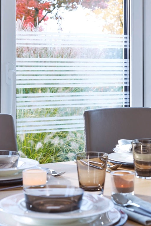 d-c-fix® Static Cling Window Film Stripe Clarity 30cm x 2m