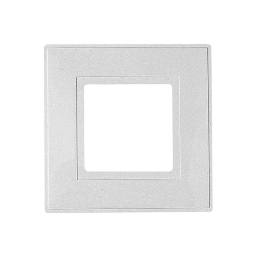 Dencon White Finger Plate 1-Gang (Pack of 2) Dencon - RockBottom Northampton