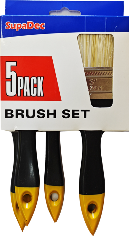 SupaDec Brush Set 5 Piece