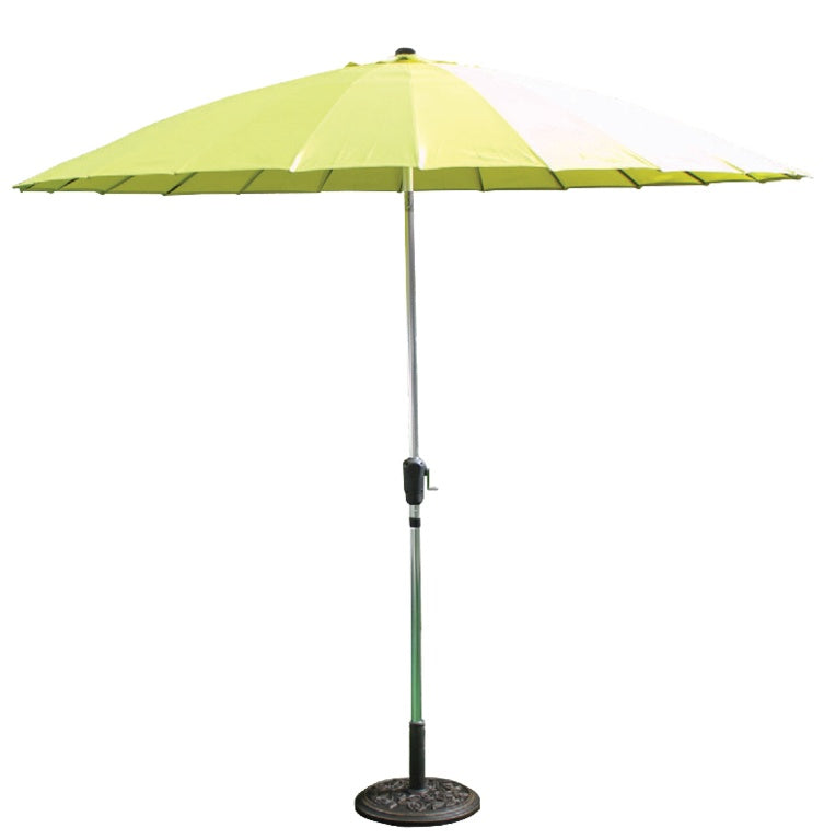 Pagoda 2.7m Shanghai Parasol Lime Green