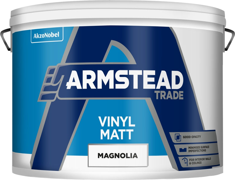 Armstead Trade Vinyl Matt 10L Magnolia