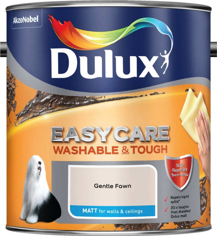 Dulux Easycare Matt 2.5L Gentle Fawn