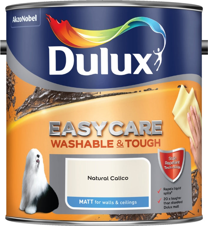 Dulux Easycare Matt 2.5L Natural Calico