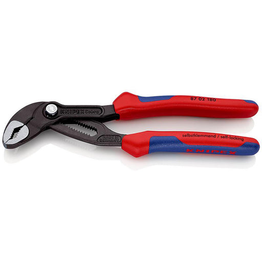 Draper 38381 KNIPEX 87 02 180 SB Cobra® High-Tech Water Pump Pliers, 180mm