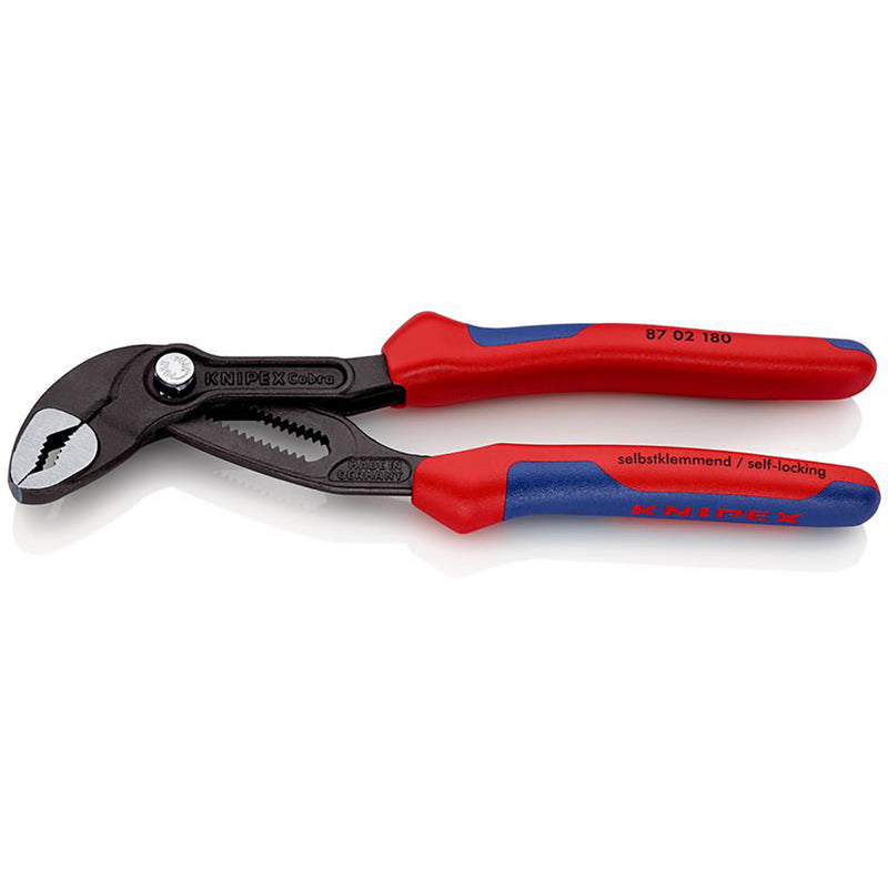 Draper 38381 KNIPEX 87 02 180 SB Cobra® High-Tech Water Pump Pliers, 180mm