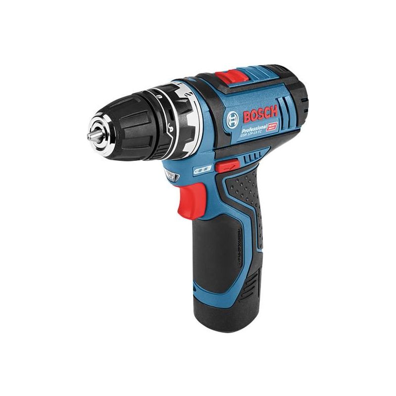 Bosch GSR 12V-15 FC Pro FlexiClick Drill Driver 12V 2 x 2.0Ah Li-ion Bosch - NorthantsTrade Northampton