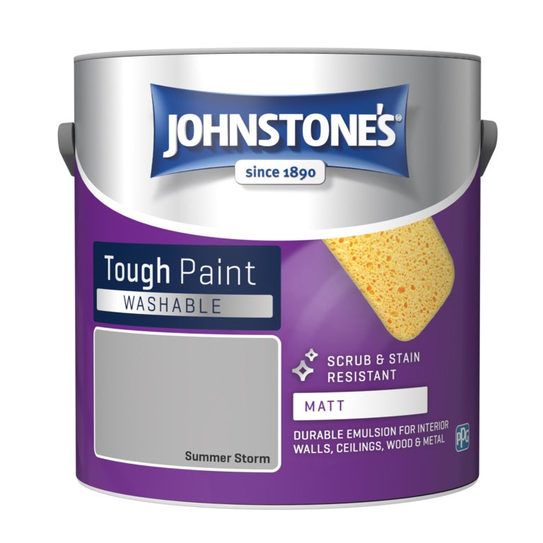 Johnstone's Washable Matt 2.5L Summer Storm