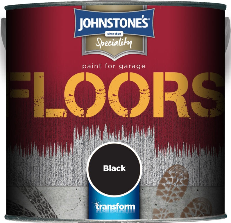 Johnstone's Garage Floor Paint 2.5L Black