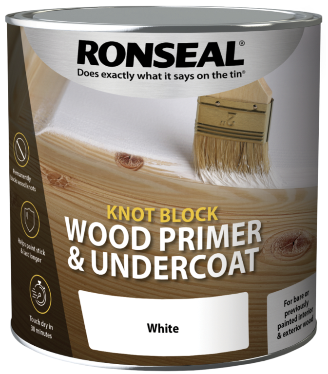 Ronseal Knot Block Primer & Undercoat 2.5L White
