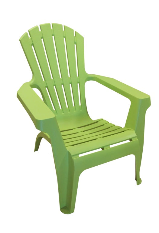 SupaGarden Plastic Stackable Armchair Lime