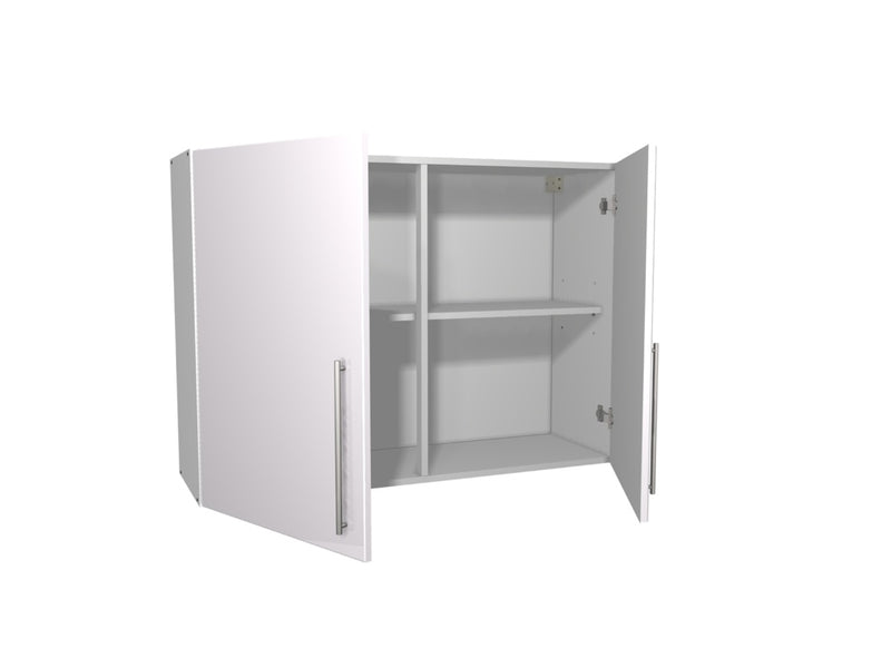 Gower Rapide+ Paris White Wall Unit 1000mm
