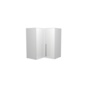 Gower Rapide+ Paris White L Shaped Corner Wall Unit 635mm