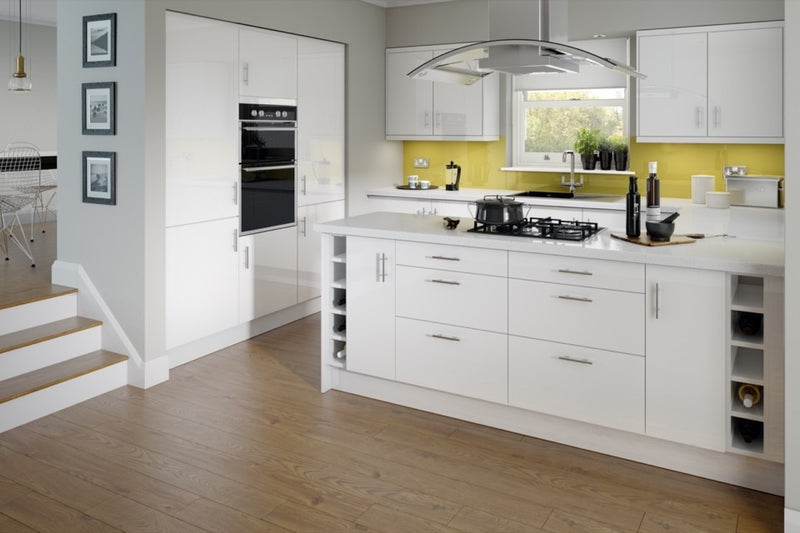 Gower Rapide+ Paris White Appliance Fascia E 600x444mm