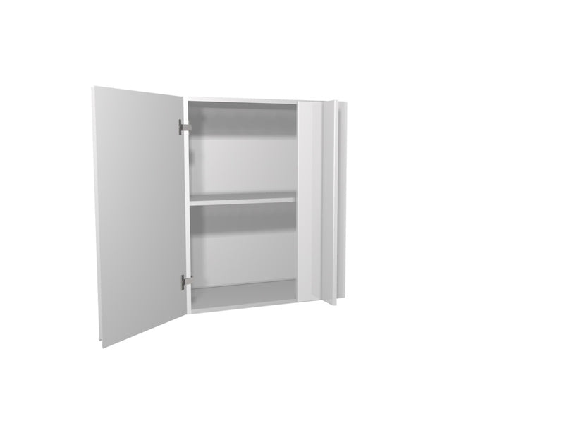 Gower Rapide+ Capri White Corner Wall Unit 600mm
