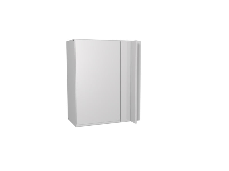 Gower Rapide+ Capri White Corner Wall Unit 600mm