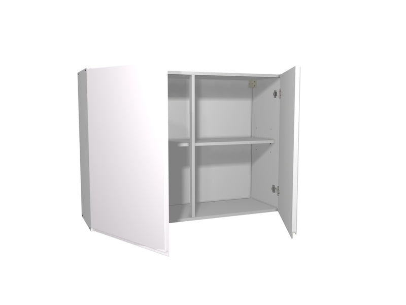 Gower Rapide+ Capri White Wall Unit 1000mm