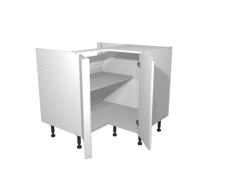Gower Rapide+ Capri White Corner Base Pack 2 935mm