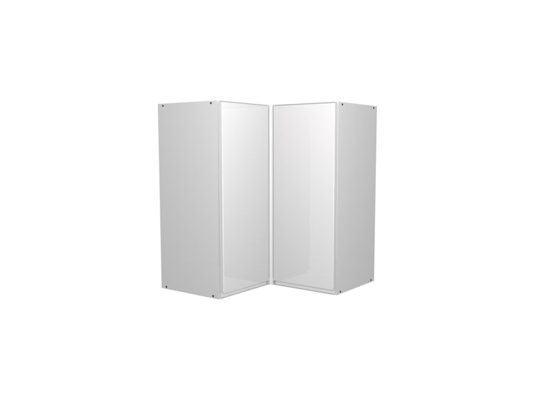 Gower Rapide+ Capri White Corner Wall Unit 635mm