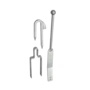 Securit Spring Gate Latch Set For Gate 3"/ 600mm - Pack of 1