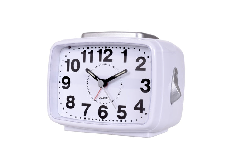 Acctim Titan 2 Sweep Seconds Hand Alarm White