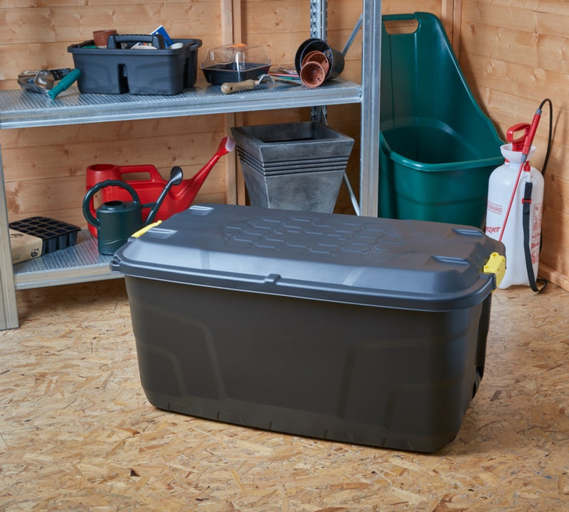 Strata Heavy Duty Storage Box & Lid 145L