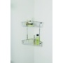 Croydex 2 Tier Corner Basket Medium