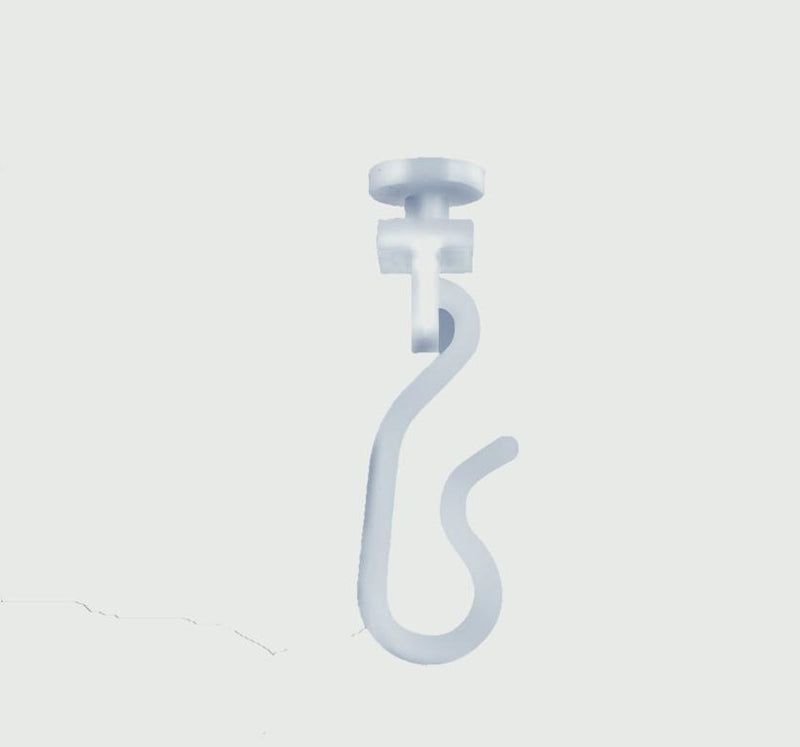 Croydex Hook & Glider Universal White