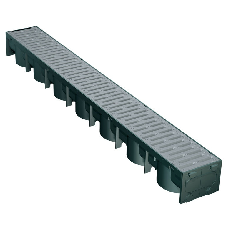 Smartdrain A15 Drain Channel 1m Silver