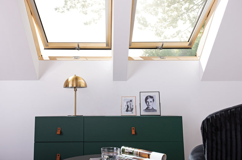 Fakro Pine Centre Pivot Window 79 x 98cm
