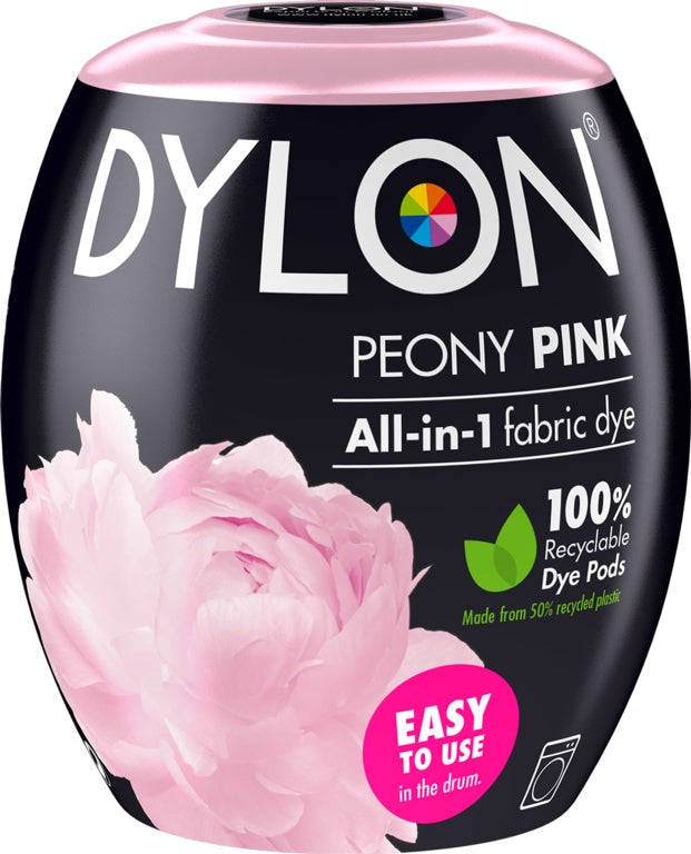 Dylon All in 1 Fabric Dye Peony Pink