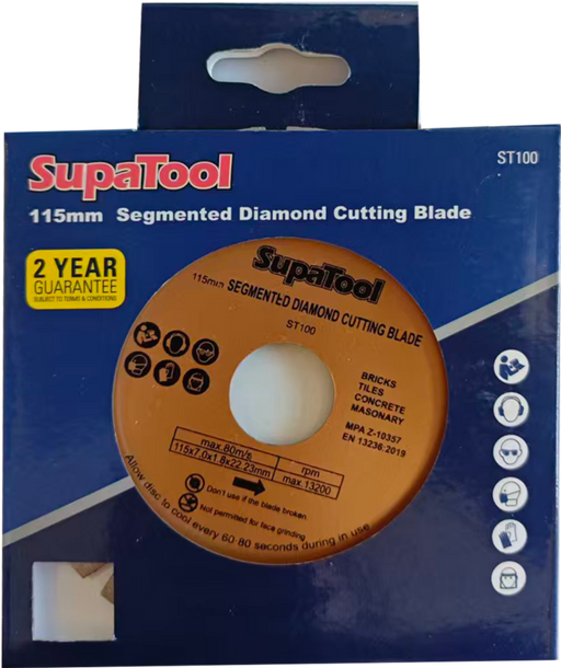 SupaTool Diamond Cutting Blade 115mm