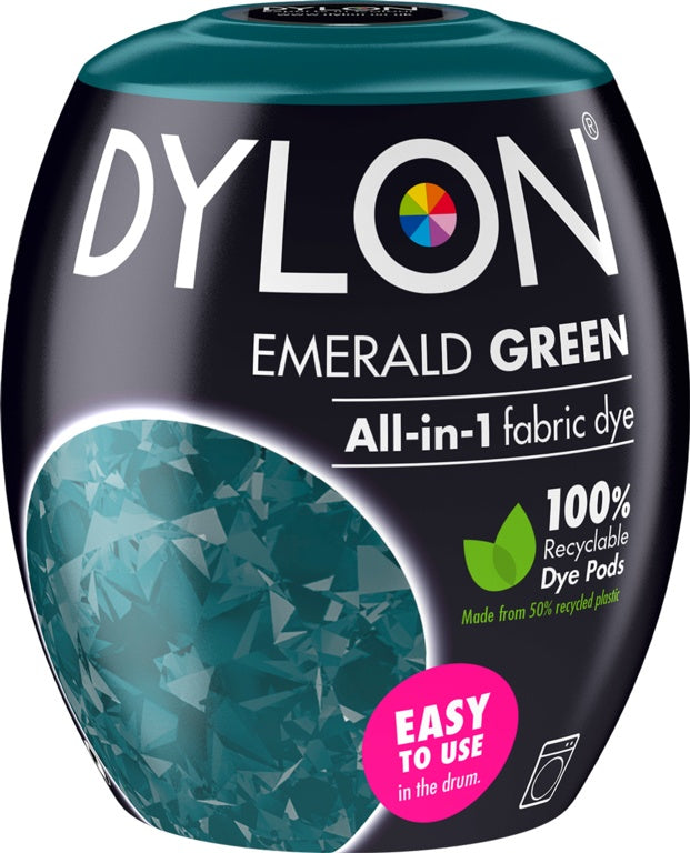 Dylon All in 1 Fabric Dye Emerald Green