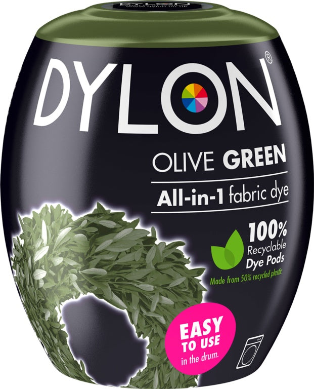 Dylon All in 1 Fabric Dye Olive Green